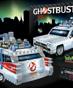 Cheap 🔔 Wrebbit 280 Pieces Ghostbusters Ecto-1 ⭐