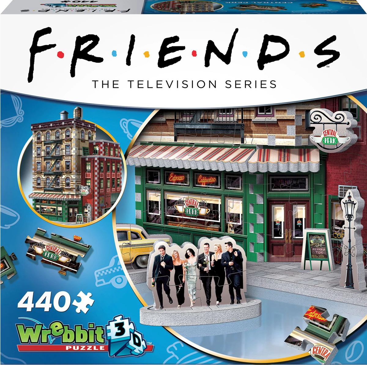 New π Wrebbit 440 Pieces Friends - Central Perk π 2 New π Wrebbit 440 Pieces Friends - Central Perk π - Image 2