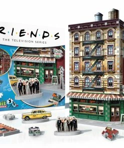 New π Wrebbit 440 Pieces Friends - Central Perk π 8 New π Wrebbit 440 Pieces Friends - Central Perk π -POP CULTURE PUZZLES STORE 665541010156 b2