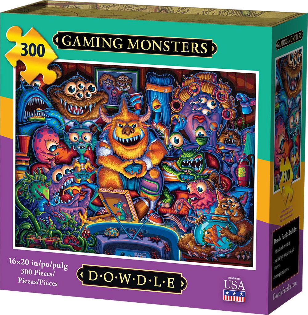 Best Pirce ๐งจ Dowdle Folk Art 300 Pieces Gaming Monsters โจ 2 Best Pirce ๐งจ Dowdle Folk Art 300 Pieces Gaming Monsters โจ - Image 2