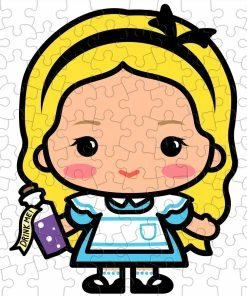 New ✔️ Re-marks 100 Pieces Alice In Wonderland 🔔 -POP CULTURE PUZZLES STORE 681410191740 p