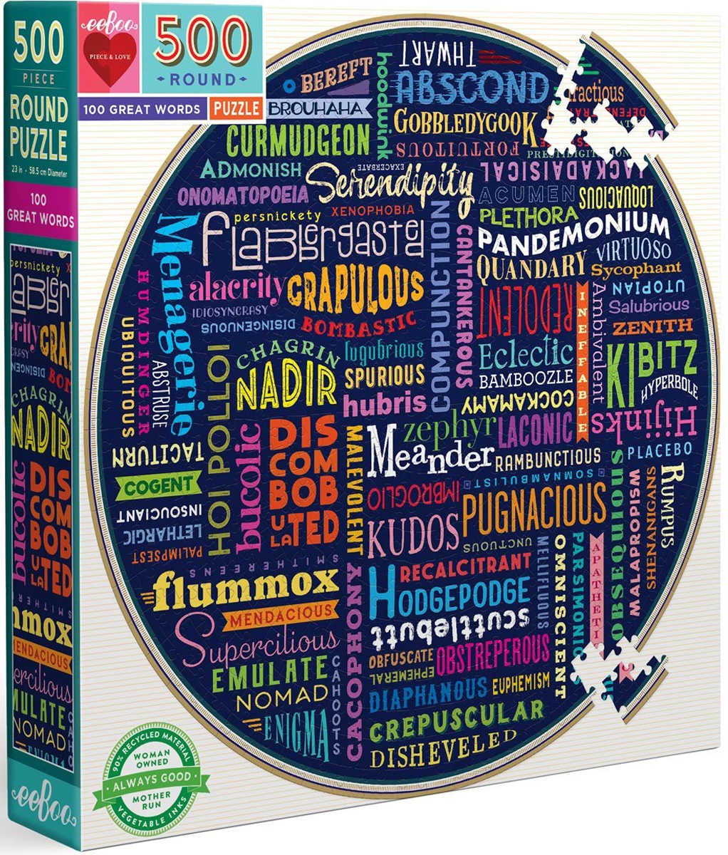 Cheap 🔔 EeBoo 500 Pieces 100 Great Words 🔥 2 Cheap 🔔 EeBoo 500 Pieces 100 Great Words 🔥 - Image 2