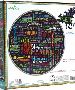 Cheap 🔔 EeBoo 500 Pieces 100 Great Words 🔥 5 Cheap 🔔 EeBoo 500 Pieces 100 Great Words 🔥 -POP CULTURE PUZZLES STORE 689196508431 bb