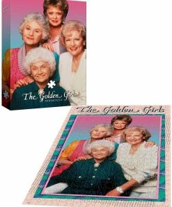 Budget ⌛ USAopoly 1000 Pieces The Golden 👧 Girls 🛒 -POP CULTURE PUZZLES STORE 700304048981 O