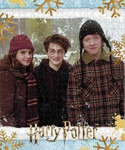 Flash Sale ⌛ USAopoly 550 Pieces Harry Potter "Christmas At Hogwarts" 👍