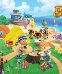 Cheap π USAopoly 1000 Pieces Animal Crossing "Welcome To Animal Crossing" β