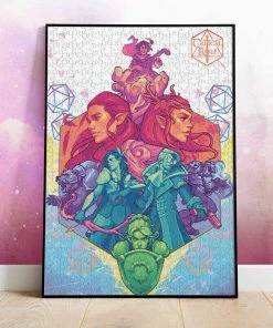 Wholesale 🎉 USAopoly 1000 Pieces Critical Role “Vox Machina” 👏 -POP CULTURE PUZZLES STORE 700304154033 O