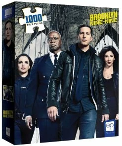 New ⌛ USAopoly 1000 Pieces Brooklyn 99 “No More Mr. Noice Guys” ✨ -POP CULTURE PUZZLES STORE 700304155290 B2