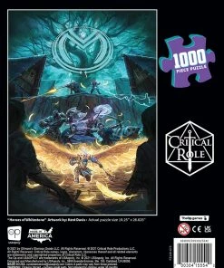 New ✔️ USAopoly 1000 Pieces Critical Role: Vox Machina “Heroes Of Whitestone” 🎁 -POP CULTURE PUZZLES STORE 700304155542 bb