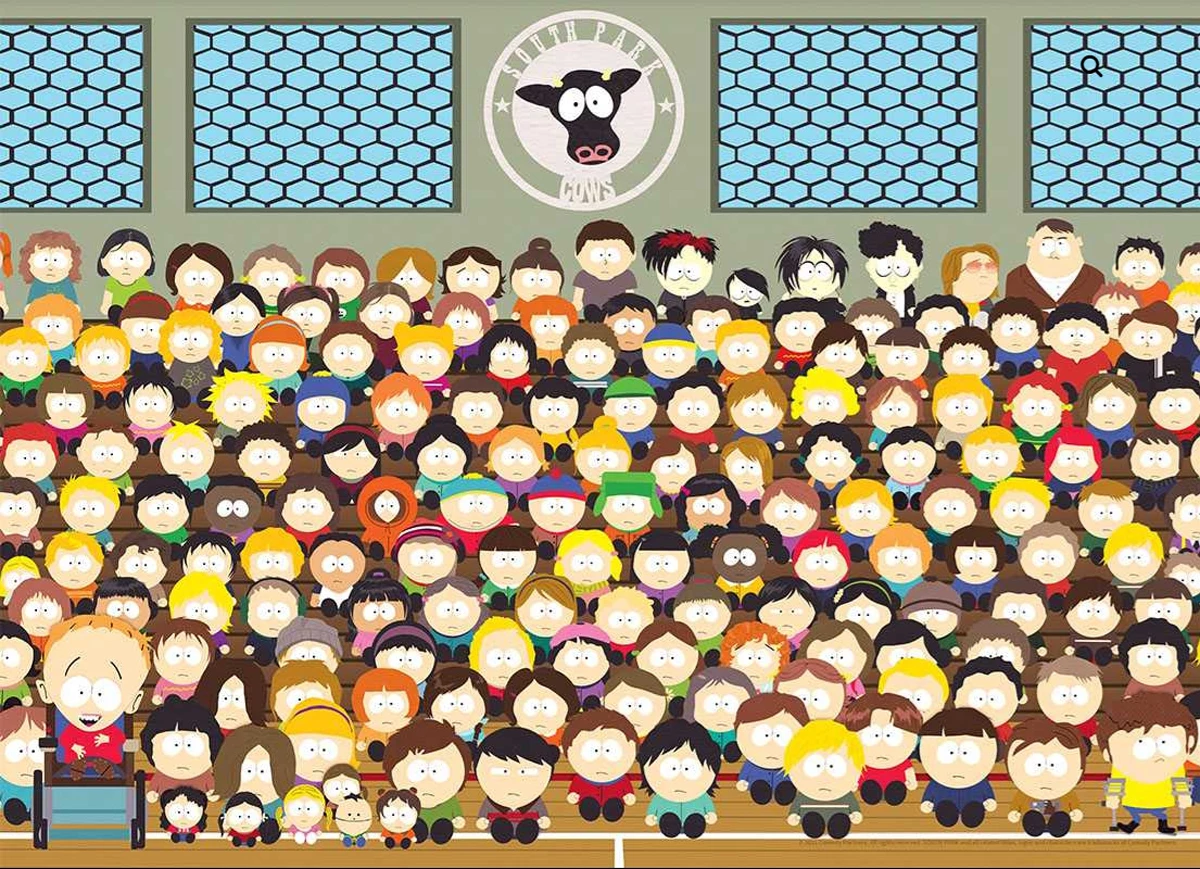 Cheap π― USAopoly 1000 Pieces South Park "Go Cows" π 1 Cheap π― USAopoly 1000 Pieces South Park "Go Cows" π