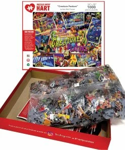 Outlet π Hart Puzzles 1000 Pieces Creature Feature π 5 Outlet π Hart Puzzles 1000 Pieces Creature Feature π -POP CULTURE PUZZLES STORE 704846705883 BO