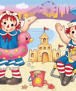 Flash Sale ✨ MasterPieces 24 Pieces Raggedy Ann & Andy Beach Fun 👍