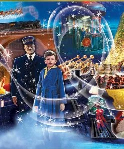 Coupon 🔥 MasterPieces 550 Pieces The Polar Express ❤️