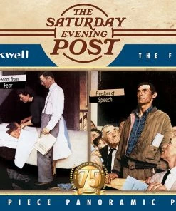 Wholesale 🌟 MasterPieces 1000 Pieces The Four Freedoms 🤩