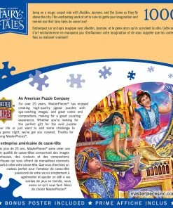 Discount 😉 MasterPieces 1000 Pieces Aladdin ✔️ -POP CULTURE PUZZLES STORE 705988720192 bb