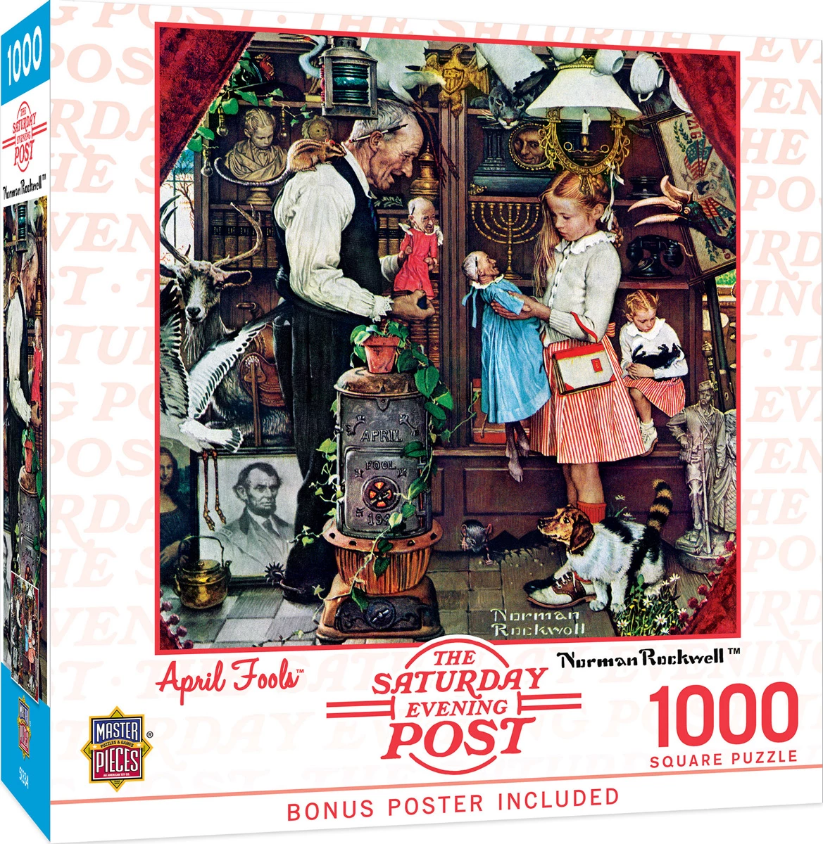 Best reviews of π MasterPieces 1000 Pieces Saturday Evening Post - April Fools π 2 Best reviews of π MasterPieces 1000 Pieces Saturday Evening Post - April Fools π - Image 2