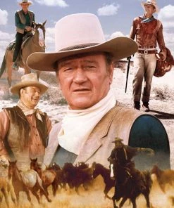Budget ❤️ MasterPieces 1000 Pieces John Wayne - America's Cowboy ✨