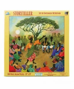 Cheap 👍 SunsOut 500 Pieces Storyteller 🥰 -POP CULTURE PUZZLES STORE 71411storyteller frontpw