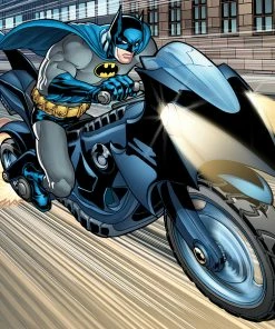 Best Sale 𧨠4D Cityscape Inc. 500 Pieces Lenticular Batcycler π