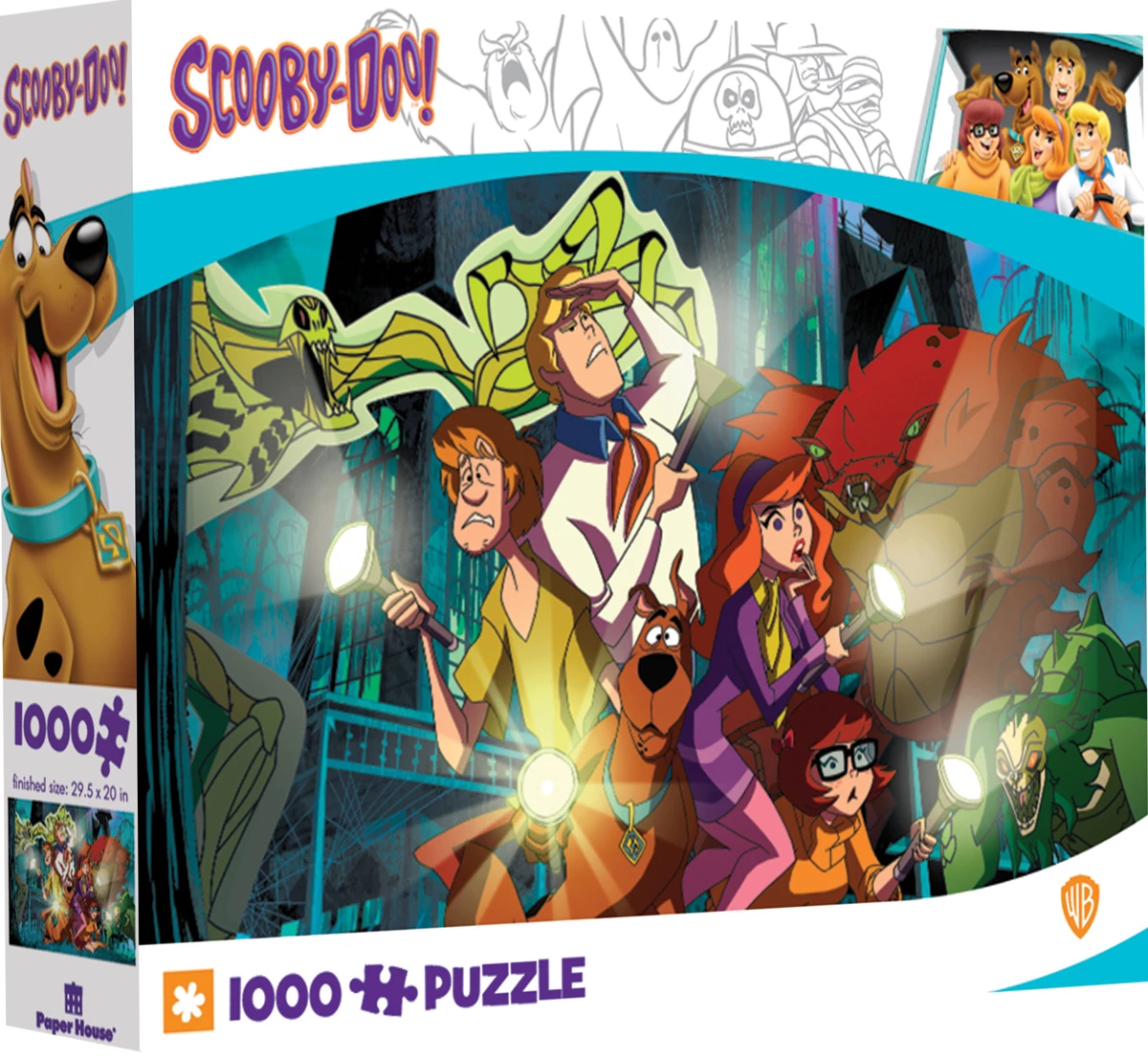 Hot Sale 🔥 Paper House Productions 1000 Pieces Scooby Doo Mystery Inc. 👍 2 Hot Sale 🔥 Paper House Productions 1000 Pieces Scooby Doo Mystery Inc. 👍 - Image 2