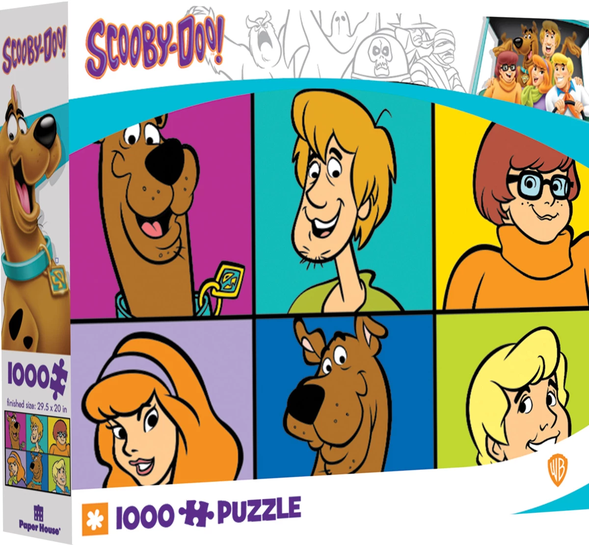 Cheapest 🎁 Paper House Productions 1000 Pieces Scooby Doo Squares ❤️ 2 Cheapest 🎁 Paper House Productions 1000 Pieces Scooby Doo Squares ❤️ - Image 2