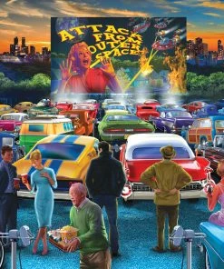 Coupon 😀 SunsOut 500 Pieces Drive In ✔️