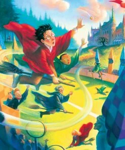 Cheap 👏 New York Puzzle Co 1000 Pieces Quidditch ⭐