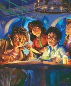 Brand new 👍 New York Puzzle Co 100 Pieces The Quibbler Interview Mini Puzzle ❤️