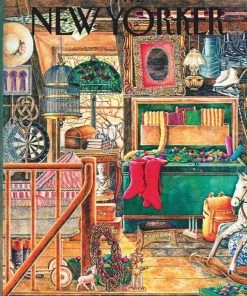 Deals ⭐ New York Puzzle Co 1000 Pieces 🎄 Christmas Attic 🌟