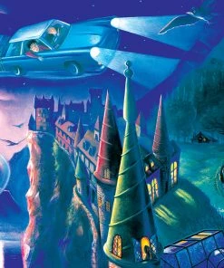 Flash Sale 🌟 New York Puzzle Co 500 Pieces Journey To Hogwarts 😀