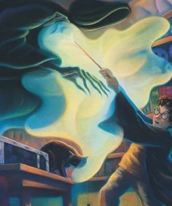 Cheapest 🤩 New York Puzzle Co 100 Pieces Patronus Practice Mini Puzzle 🎉