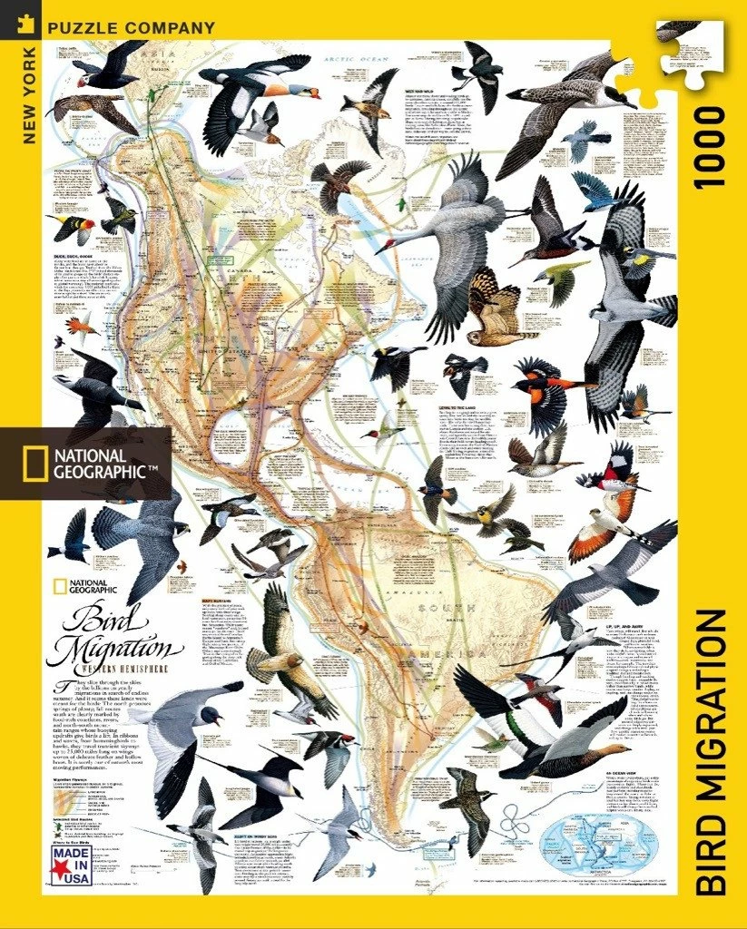 Outlet β New York Puzzle Co 1000 Pieces Bird Migration π 2 Outlet β New York Puzzle Co 1000 Pieces Bird Migration π - Image 2