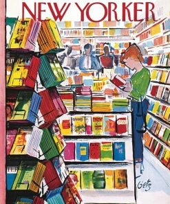 Promo 😉 New York Puzzle Co 1000 Pieces The Bookstore 👏