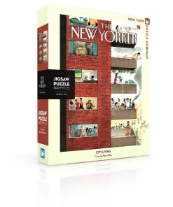 Promo 😀 New York Puzzle Co 500 Pieces City Living 🎁 -POP CULTURE PUZZLES STORE 819844014445 B