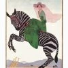 Deals 😍 New York Puzzle Co 500 Pieces Lady On A Zebra 👏