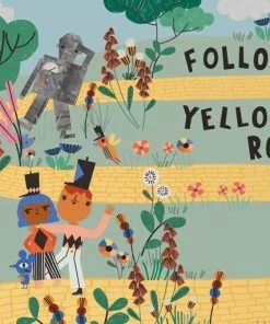 Flash Sale 😀 New York Puzzle Co 80 Pieces Yellow Brick Road 💯