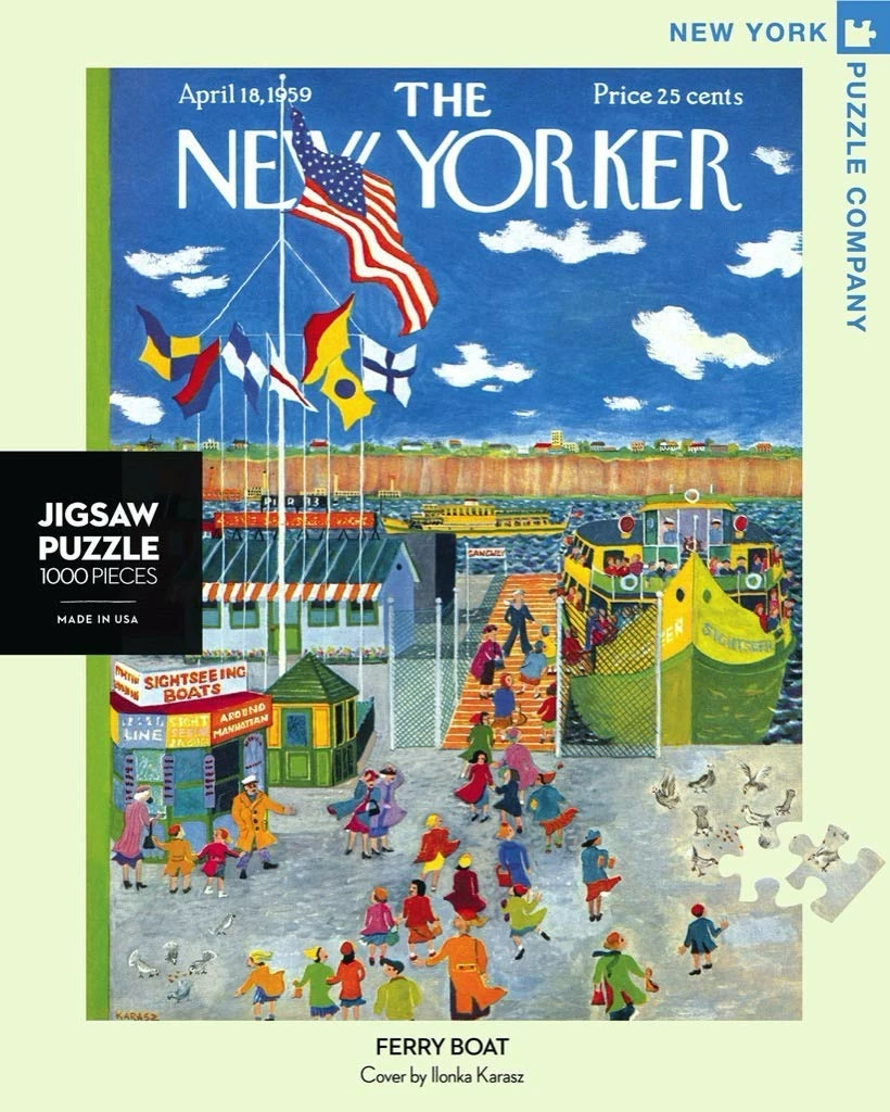 New ๐ New York Puzzle Co 1000 Pieces Ferry Boat ๐งจ 2 New ๐ New York Puzzle Co 1000 Pieces Ferry Boat ๐งจ - Image 2