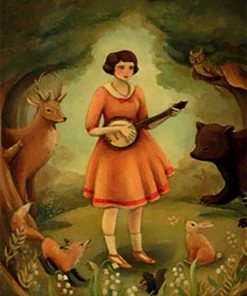 Wholesale 🥰 New York Puzzle Co 500 Pieces Banjo Recital 😉