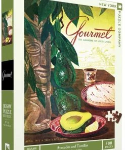 Cheap 🔥 New York Puzzle Co 500 Pieces Avocados And Tortillas 🎁