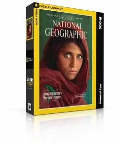 Brand new β¨ New York Puzzle Co 500 Pieces Haunted Eyes π