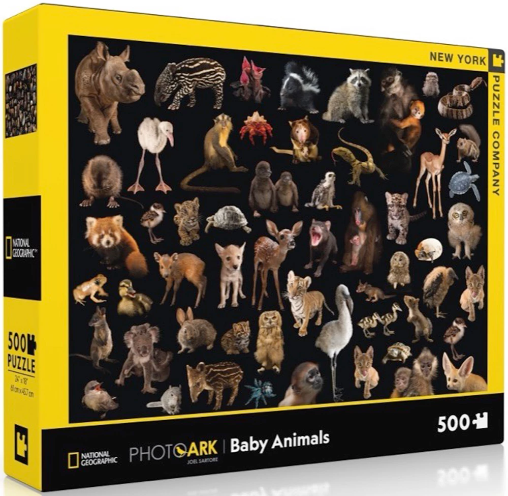 Best Sale π New York Puzzle Co 500 Pieces Photo Ark Baby Animals βοΈ 2 Best Sale π New York Puzzle Co 500 Pieces Photo Ark Baby Animals βοΈ - Image 2