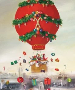 Cheapest ๐ New York Puzzle Co 500 Pieces โ Christmas Balloon Ride ๐