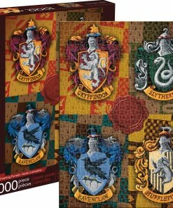 Coupon ⌛ Aquarius 1000 Pieces Harry Potter Crests 😍
