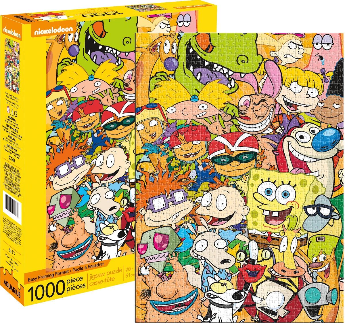 Best Pirce ๐ Aquarius 1000 Pieces Nickelodeon Cast ๐คฉ 1 Best Pirce ๐ Aquarius 1000 Pieces Nickelodeon Cast ๐คฉ