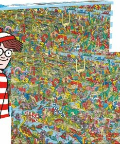 Deals ✨ Aquarius 1000 Pieces Where's Waldo Dinosaurs ⌛