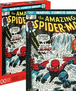 Cheap 🥰 Aquarius 500 Pieces Marvel Spider-Man Cover 🎁