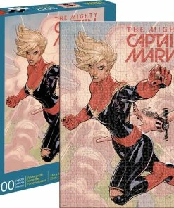 Wholesale 😀 Aquarius 500 Pieces Marvel Captain Marvel Cover 😍
