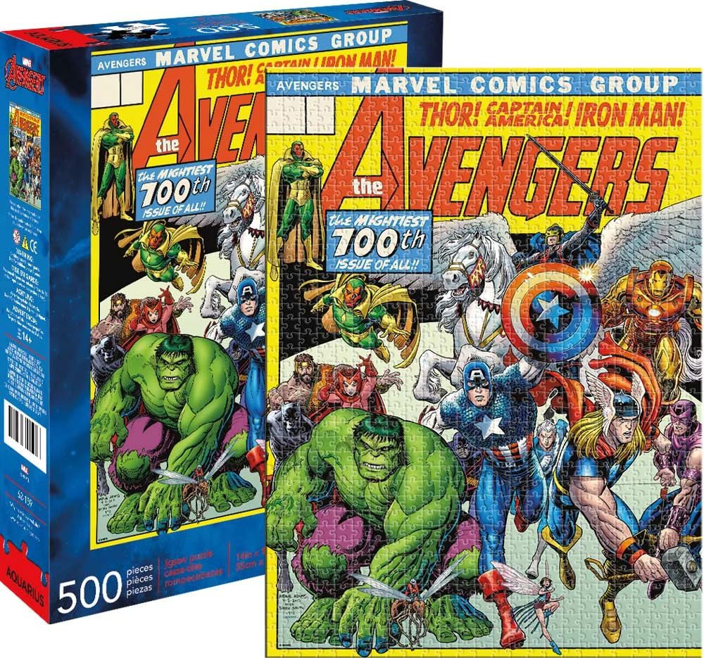 Outlet π Aquarius 500 Pieces Marvel Avengers Cover π₯ 1 Outlet π Aquarius 500 Pieces Marvel Avengers Cover π₯