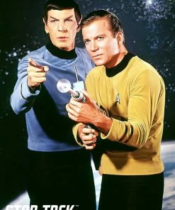 Wholesale 🎉 Aquarius 500 Pieces Star Trek Kirk & Spock 🎁