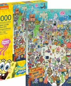 Best deal ✨ Aquarius 1000 Pieces SpongeBob SquarePants Cast ❤️